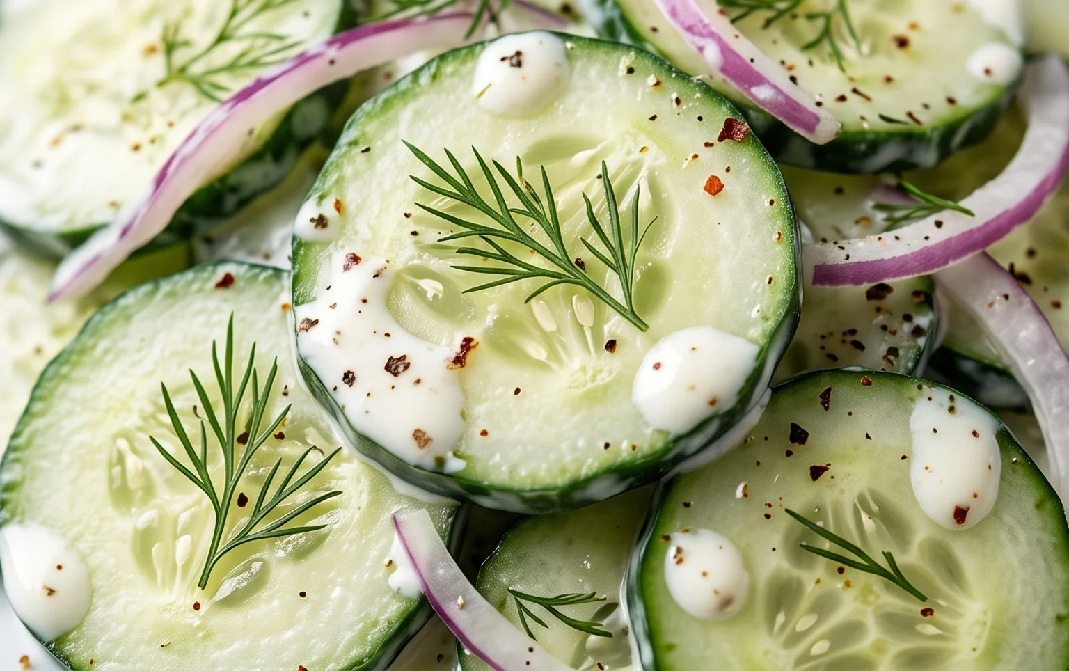 Creamy Cucumber Salad