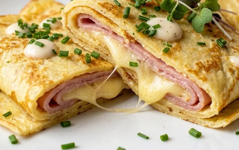 Crêpes au jambon