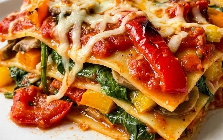 Vegan Rainbow Lasagne