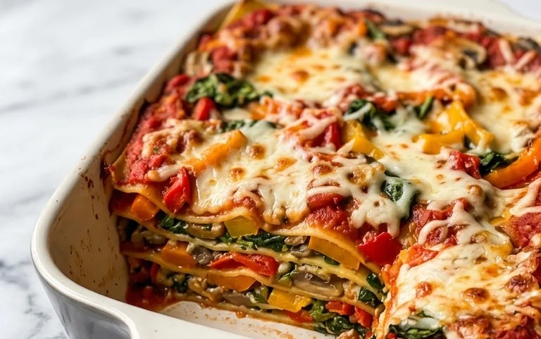 Lasagnes Arc-en-ciel Véganes: Recette Éblouissante