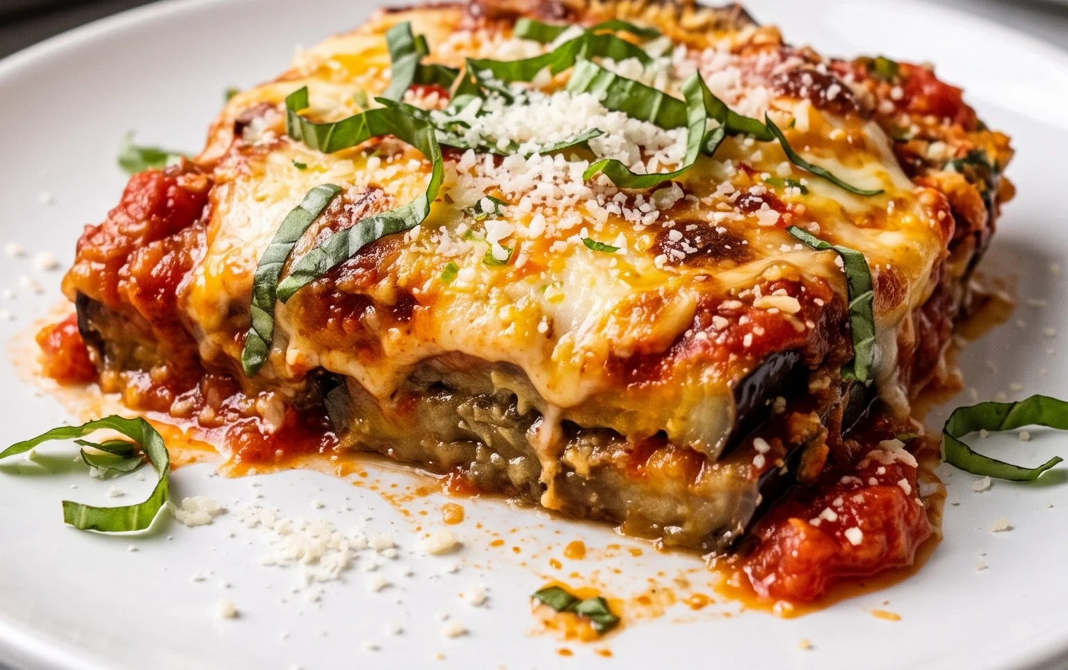 Sheet Pan Eggplant Parmesan