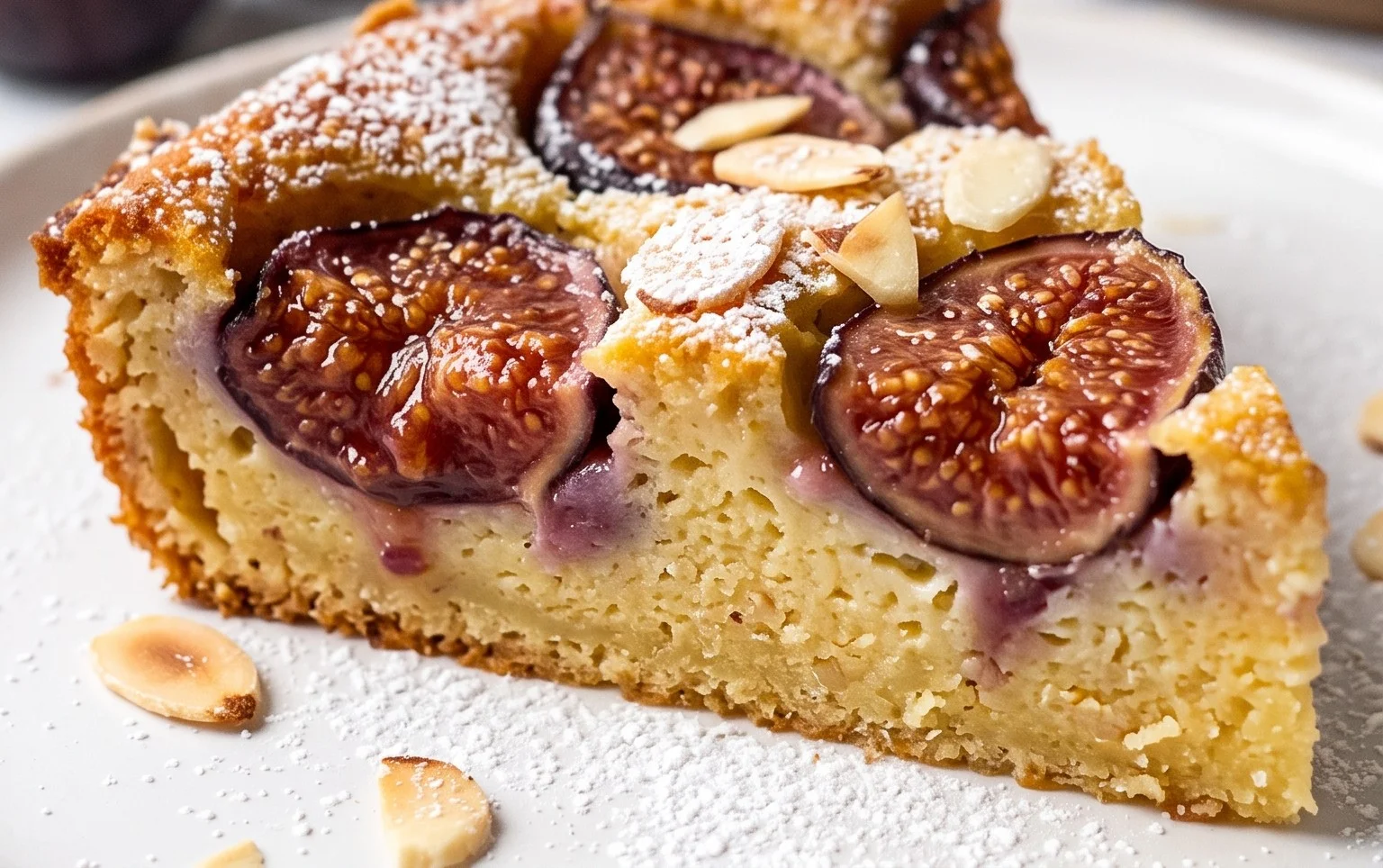 Clafoutis de figues fraîches
