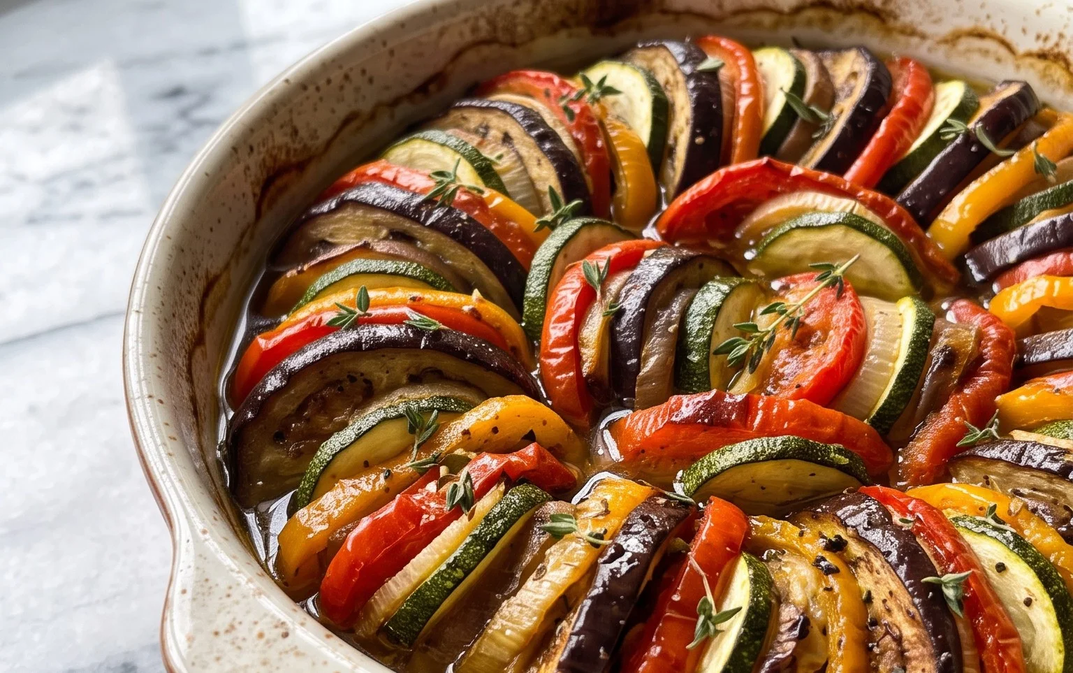 Ratatouille au Four : Voyage Culinaire Provençal